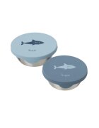 Fresk Set 2 recipiente pentru gustari Shark