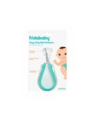 FridaBaby Foarfecuta pentru unghii Easy Grip ergonomica cu varf rotunjit maner antialunecare husa de protectie 0 luni+ otel inoxidabil Fara BPA VerdeTurquoise