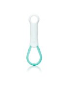 FridaBaby Foarfecuta pentru unghii Easy Grip ergonomica cu varf rotunjit maner antialunecare husa de protectie 0 luni+ otel inoxidabil Fara BPA VerdeTurquoise