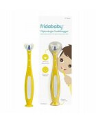 FridaBaby Periuta de dinti cap 3D pentru curatare eficienta cu indicator de inlocuire 2 ani+ galben