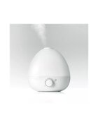 FridaBaby Umidificator BreatheFrida cu ultrasunete 3 in 1 ultra silentios include difuzor de uleiuri esentiale si lumina de veghe oprire automata rezervor BPA Free Alb