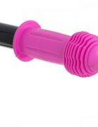 Gimme Bicicleta copii fara pedale Teddy Pink 11 inch roti din spuma EVA varsta 3-6 ani inaltimea de 85-110 cm cadru usor din otel inaltime sezut reglabila 30-41 cm ghidon reglabil