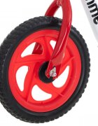 Gimme Bicicleta copii fara pedale Viko Red 11 inch varsta 3-6 ani inaltimea de 85-100 cm roti din material EVA rezistent inaltime sezut reglabila 30-42 cm sarcina maxima de pana la 30 kg