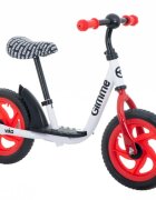 Gimme Bicicleta copii fara pedale Viko Red 11 inch varsta 3-6 ani inaltimea de 85-100 cm roti din material EVA rezistent inaltime sezut reglabila 30-42 cm sarcina maxima de pana la 30 kg