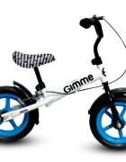 Gimme Bicicleta fara pedale 11 inch cu frana Nemo Blue