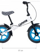 Gimme Bicicleta fara pedale 11 inch cu frana Nemo Blue