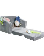 Ginger Home Canapea extensibila din plus Bono Gri