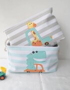 Ginger Home Cos pentru jucariihaine cu manere Dino