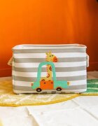 Ginger Home Cos pentru jucariihaine cu manere Giraffe