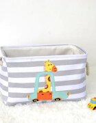 Ginger Home Cos pentru jucariihaine cu manere Giraffe