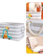 Ginger Home Cos pentru jucariihaine cu manere Giraffe