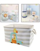 Ginger Home Cos pentru jucariihaine cu manere Giraffe