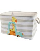 Ginger Home Cos pentru jucariihaine cu manere Giraffe