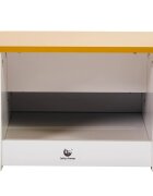 Ginger Home Inaltator cu doua trepte si spatiu depozitare din lemn MDF Monster