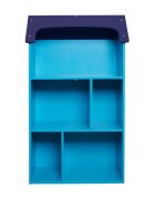 Ginger Home Organizator casuta din lemn pentru jucarii si carti Univers