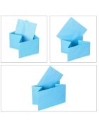 Ginger Home Organizator din lemn pentru jucarii cu 9 cutii textile Mermaid