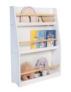 Ginger Home Organizator din lemn pentru jucarii si carti Cozy White