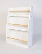 Ginger Home Organizator din lemn pentru jucarii si carti Cozy White