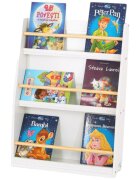 Ginger Home Organizator din lemn pentru jucarii si carti Cozy White
