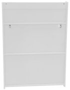 Ginger Home Organizator din lemn pentru jucarii si carti Cozy White