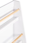 Ginger Home Organizator din lemn pentru jucarii si carti Cozy White
