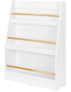 Ginger Home Organizator din lemn pentru jucarii si carti Cozy White