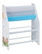 Ginger Home Organizator din lemn pentru jucarii si carti cu 6 cutii Forest