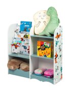 Ginger Home Organizator din lemn pentru jucarii si carti Dogs