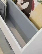 Ginger Home Organizator din lemn pentru jucarii si carti WhiteGrey