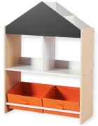 Ginger Home Organizator din lemn pentru jucarii si carti Wood