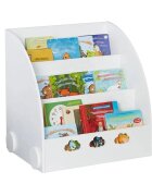 Ginger Home Organizator pentru carti si reviste Cloud White