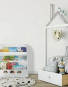 Ginger Home Organizator pentru carti si reviste Cloud White