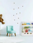 Ginger Home Organizator pentru carti si reviste Cloud White