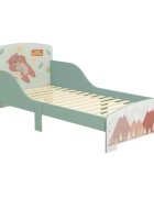 Ginger Home Pat junior din lemn 130x70 cm cu laterale protectie Forest