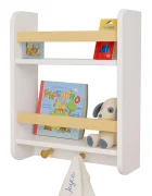 Ginger Home Raft 2in1 organizator jucariicartiaccesorii si cuier pentru copii Wall Storage Albrealizat din lemn