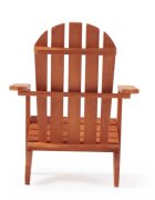 Ginger Home Scaun tip sezlong de gradina din lemn Adirondack
