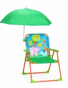 Ginger Home Scaunel pliabil pentru copii cu umbrela Toffyperfect pentru plajagradinacampingcalatorii