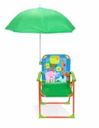 Ginger Home Scaunel pliabil pentru copii cu umbrela Toffyperfect pentru plajagradinacampingcalatorii