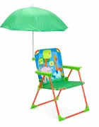 Ginger Home Scaunel pliabil pentru copii cu umbrela Toffyperfect pentru plajagradinacampingcalatorii