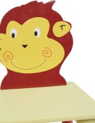 Ginger Home Set masuta cu 2 scaunele din lemn Animals