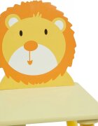 Ginger Home Set masuta cu 2 scaunele din lemn Animals