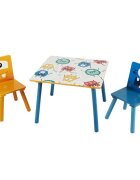 Ginger Home Set masuta cu 2 scaunele din lemn Monsters