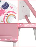 Ginger Home Set masuta cu 2 scaunele din lemn Super Girl