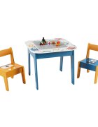 Ginger Home Set masuta cu placa pentru LEGO si 2 scaunele din lemn Ghosts