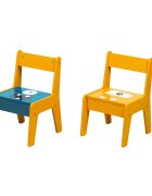 Ginger Home Set masuta cu placa pentru LEGO si 2 scaunele din lemn Ghosts