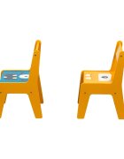 Ginger Home Set masuta cu placa pentru LEGO si 2 scaunele din lemn Ghosts
