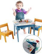 Ginger Home Set masuta cu placa pentru LEGO si 2 scaunele din lemn Ghosts