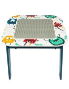 Ginger Home Set masuta cu placa pentru LEGO si 2 scaunele din lemn Ghosts
