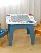 Ginger Home Set masuta cu placa pentru LEGO si 2 scaunele din lemn Ghosts