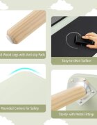 Ginger Home Set masuta multifunctionala cu 2 scaunele pentru desen si scriere Multi Activity